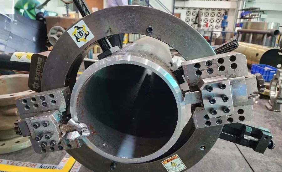 Pipe Cold Cutting Beveling