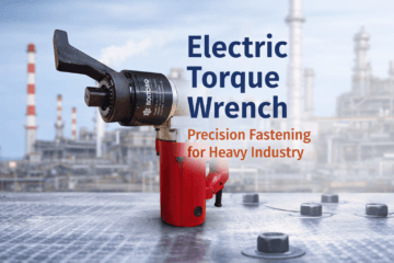electric torque wrench for heavy industry