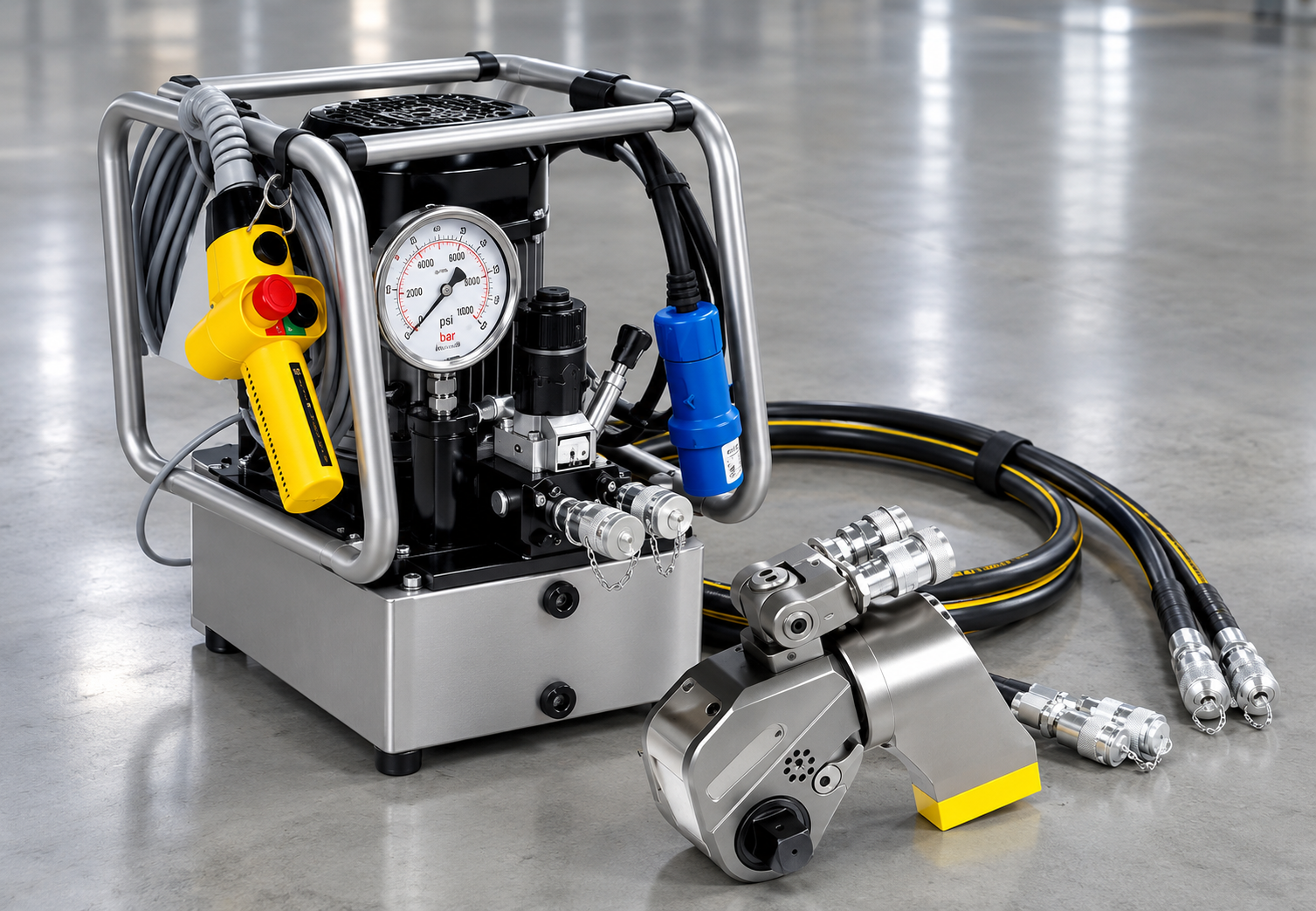 boltorq hydraulic torque wrench pump