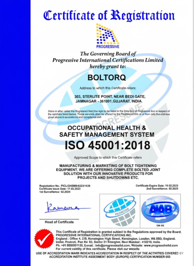 ISO 45001:2018 STANDARDS