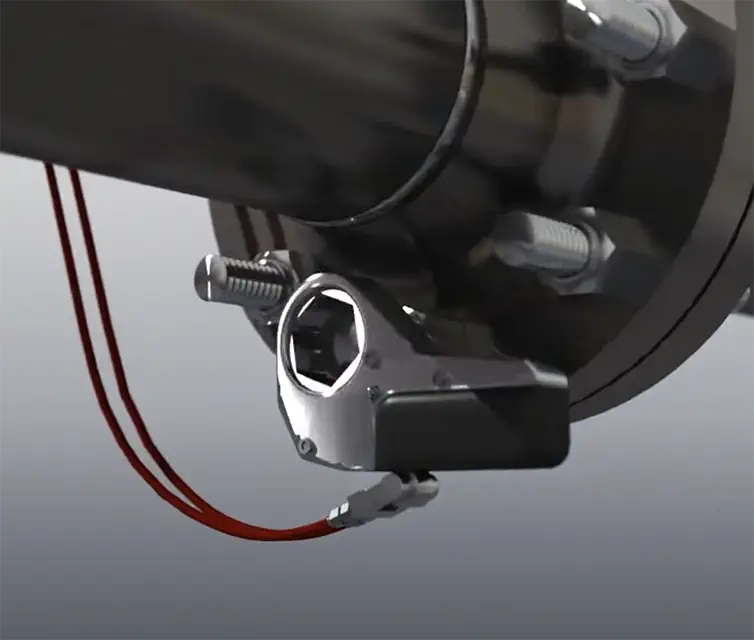 HYDRAULIC TORQUE WRENCH BOLT TORQUING 